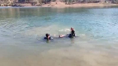 SERİNLEMEK İÇİN BARAJ GÖLETİNE GİREN GENÇ BOĞULDU