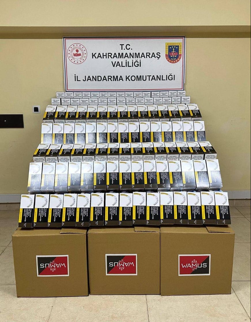 KAÇAK MAKARON JANDARMA’DAN KAÇAMADI