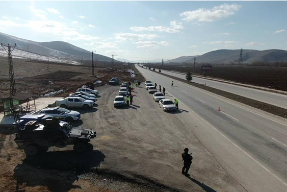 KAHRAMANMARAŞ İL JANDARMA KOMUTANLIĞI 21 – 27 Şubat FAALİYETLERİNDE 289