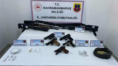 KAHRAMANMARAŞ MERKEZLİ ŞUÇ ÖRGÜTÜNE JANDARMA EŞ ZAMANLI OPERASYON DÜZENLEDİ