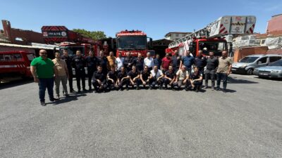 KAHRAMANMARAŞ İTFAİYESİ BEKLENEN MARMARA DEPREMİ İÇİN SAHA'DA