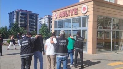 A.H. , İ.A. ve S.A.A. isimli şahıslar 2 kilo 579