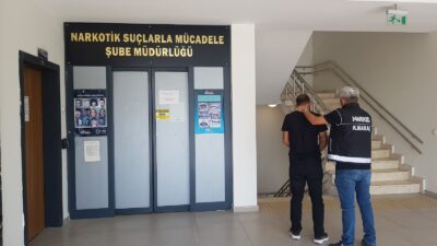 UYUŞTURUCU MADDE TİCARETİ'NDEN HÜKÜMLÜ F.G YAKALANARAK CEZAEVİNE TESLİM EDİLDİ