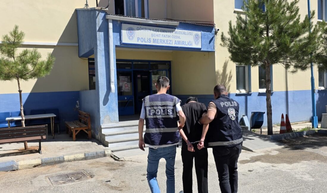 GÖKSUN'DA BİRÇOK SUÇ'TAN ARANAN FİRARİ ( F.T ) YAKALANDI