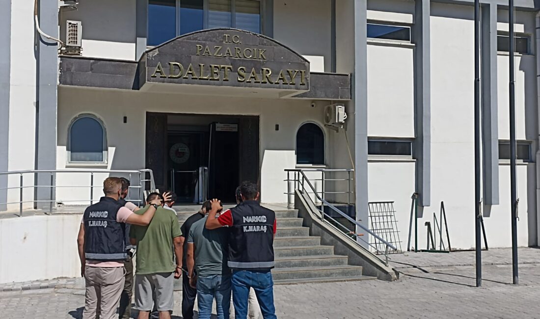 PAZARCIK'TA UYUŞTURUCU OPERASYONU