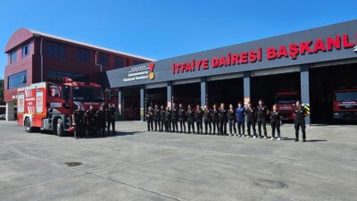 Personeller, bugün sabah saatlerinde İzmir’e varmak üzere yola koyuldu.