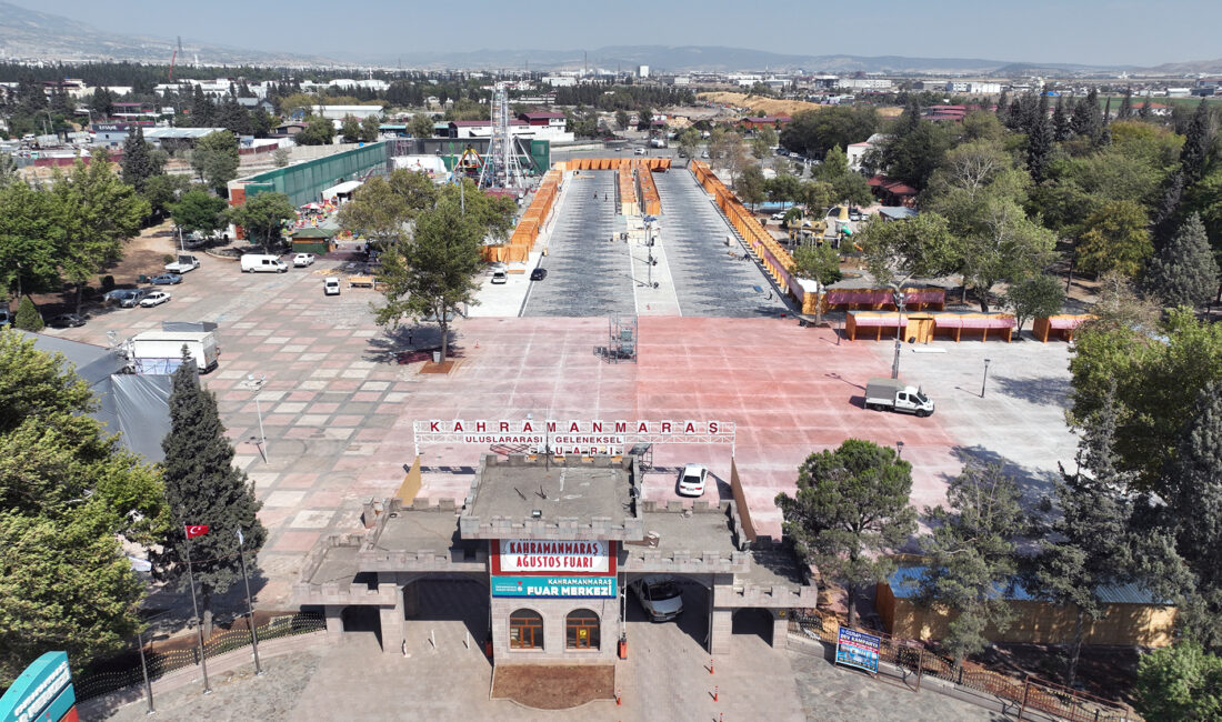 KAHRAMANMARAŞ FUAR ALANI YILLAR SONRA 2.KEZ VATANDAŞ'LA BULUŞACAK