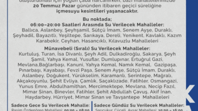 VATANDAŞLARIN DİKKATİNE