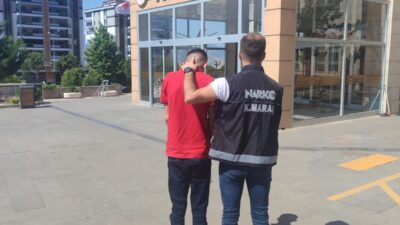 HÜKÜMLÜ KAÇAK İ.A YAKALANDI