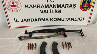 SİLAH VE MÜHİMMAT OPERASYONUNDA KALEŞNİKOF TÜFENK ELE GEÇİRİLDİ