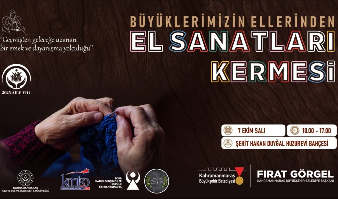 Büyükşehir Belediyesi koordinasyonunda; Aile ve Sosyal Hizmetler İl Müdürlüğü, Kahramanmaraş