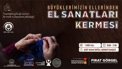 Büyükşehir Belediyesi koordinasyonunda; Aile ve Sosyal Hizmetler İl Müdürlüğü, Kahramanmaraş