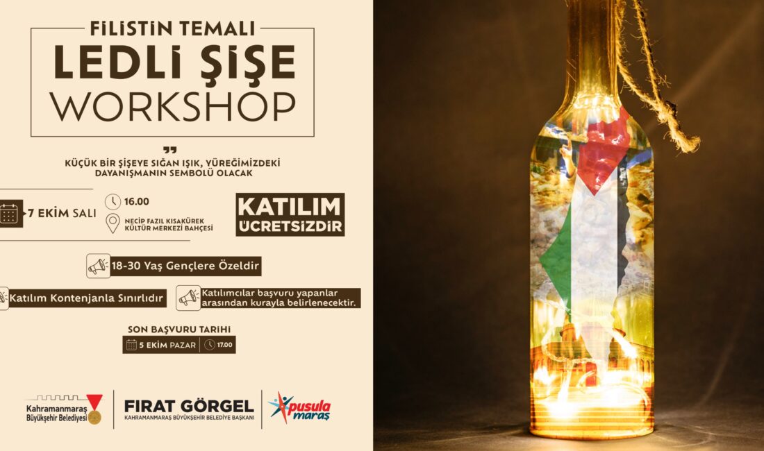 18 – 30 yaş aralığındaki gençlerin katılım sağlayabileceği etkinlikte, küçük