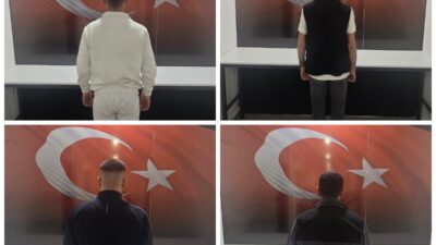 YAKALANAN 4 KİŞİDEN ATEŞ EDEN 2 KİŞİ TUTUKLANDI