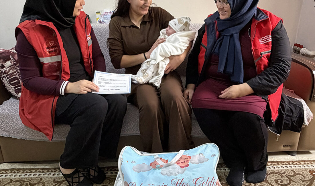 Büyükşehir Belediyesi, yeni bebek sahibi olan ailelere destek olmaya devam