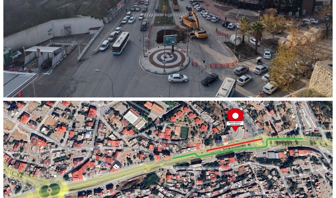 Büyükşehir Belediyesi, Onikişubat Şekerdere Caddesi’nin Mehmet Akif Ersoy Kültür Merkezi