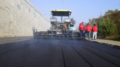 Büyükşehir Belediyesi, Onikişubat Sümbüllü Caddesi’nin Tekerek’e çıkış istikametinde gerçekleştirdiği güçlendirme