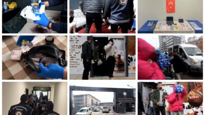 TOPLAMDA 14 KİŞİ YAKALANDI 