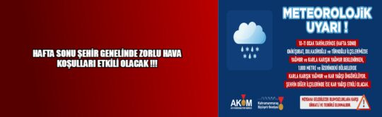 Kahramanmaraş Büyükşehir Belediyesi Afet Koordinasyon