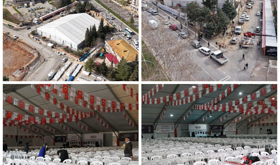 Büyükşehir Belediyesi, şehir merkezinde Milli İrade Meydanı, Ramazan Sokağı veDulkadiroğlu