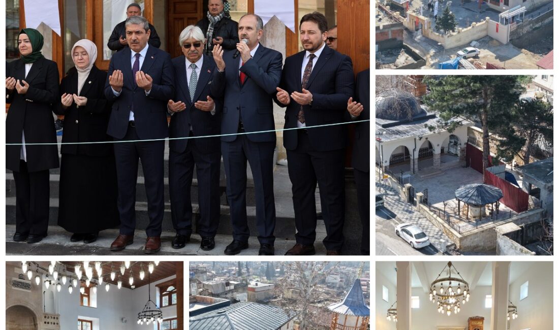 6 Şubat depremlerinde ağır hasar gören İsa Divanlı Camii, Nakıp