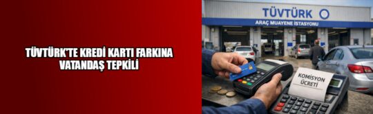 Araç muayenesi için TÜVTÜRK istasyonlarına