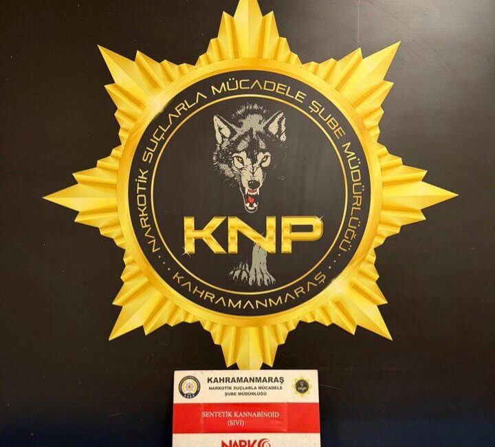 Kahramanmaraş’ta Kargoyla Uyuşturucu Getiren Şahıs Yakalandı