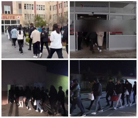 Kahramanmaraş merkezli 8 ilde düzenlenen operasyonda 24 şüpheli yakalandı. 21