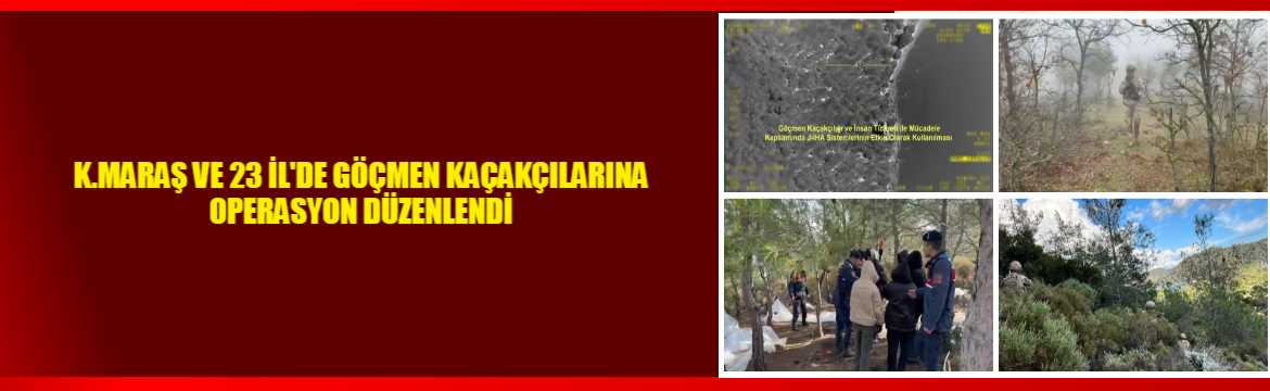 24 İlde Eş Zamanlı Operasyon: