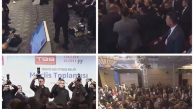 Türkiye Belediyeler Birliği toplantısında gerginlik: Fırat Görgel ayağa kalkarak tepki