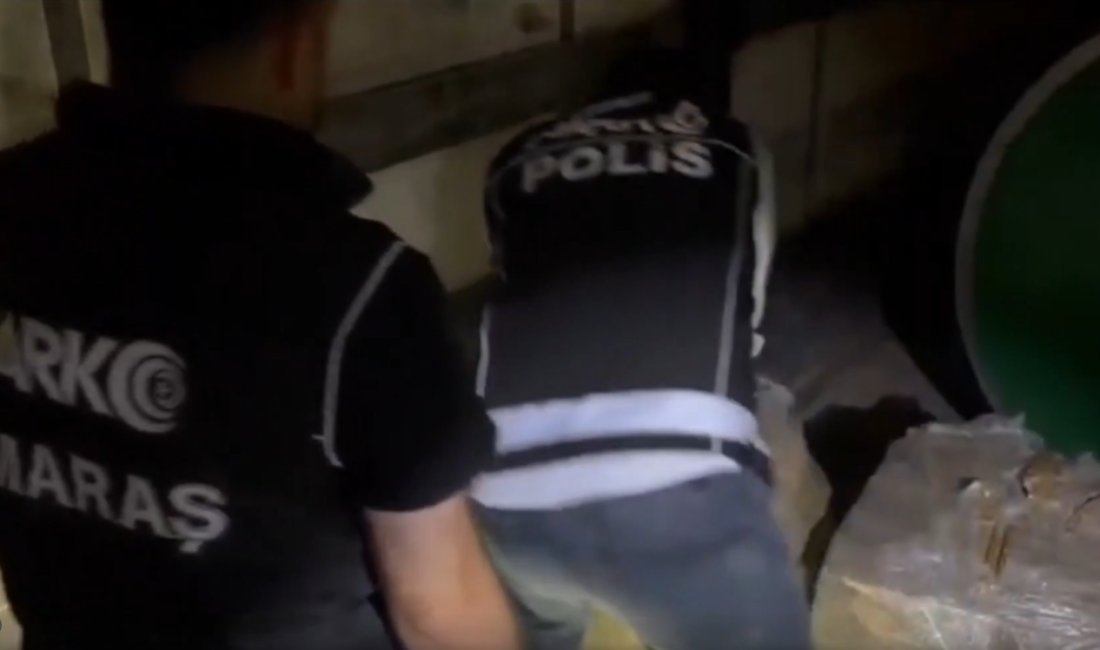 Kahramanmaraş’ta Uyuşturucu Operasyonu: 243 Bin Sentetik Ecza Hapı Ele Geçirildi