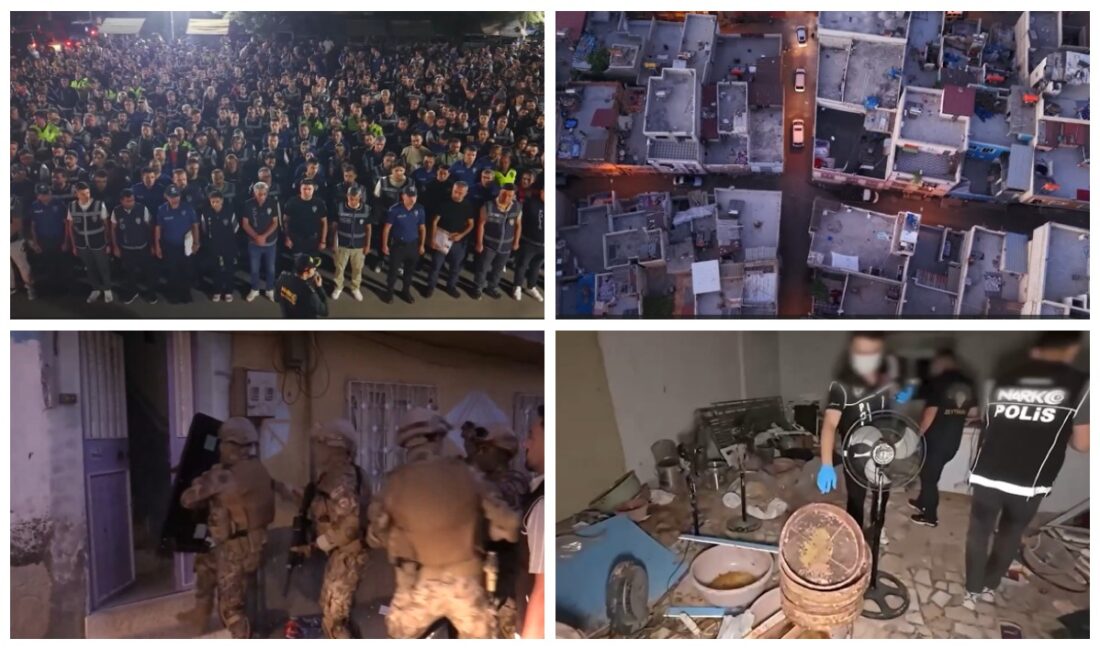 71 İlde Uyuşturucu Operasyonu: 832 Kilogram Uyuşturucu ve 425 Bin