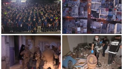 71 İlde Uyuşturucu Operasyonu: 832 Kilogram Uyuşturucu ve 425 Bin