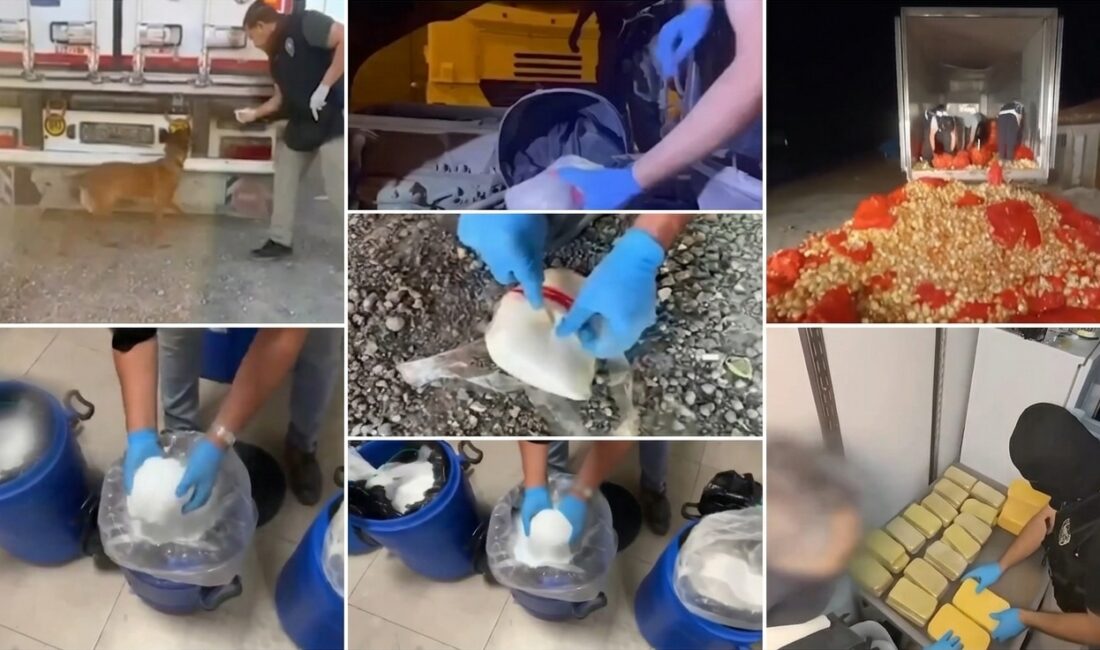 “71 ilde uyuşturucu madde satıcılarına yönelik son 15 günde düzenlenen