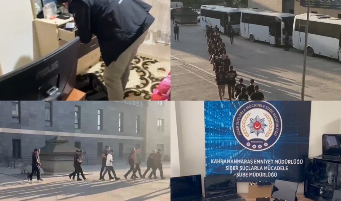 Kahramanmaraş Merkezli Yasa Dışı Bahis Operasyonu: 67 Şüpheli Tutuklandı