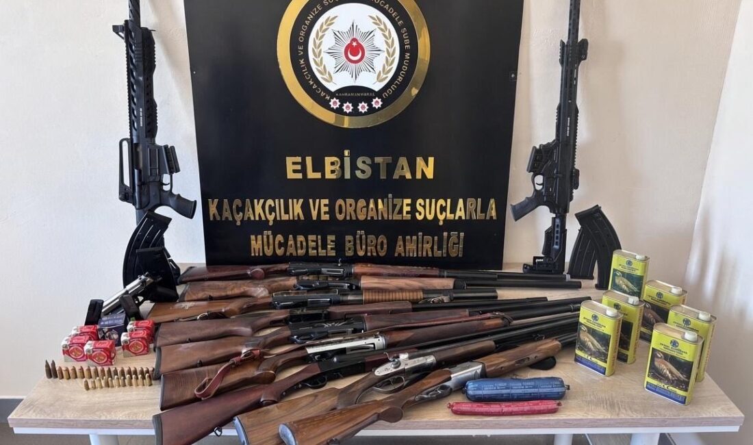 Kahramanmaraş Emniyet Müdürlüğüne bağlı Elbistan KOM Büro Amirliği ekipleri tarafından