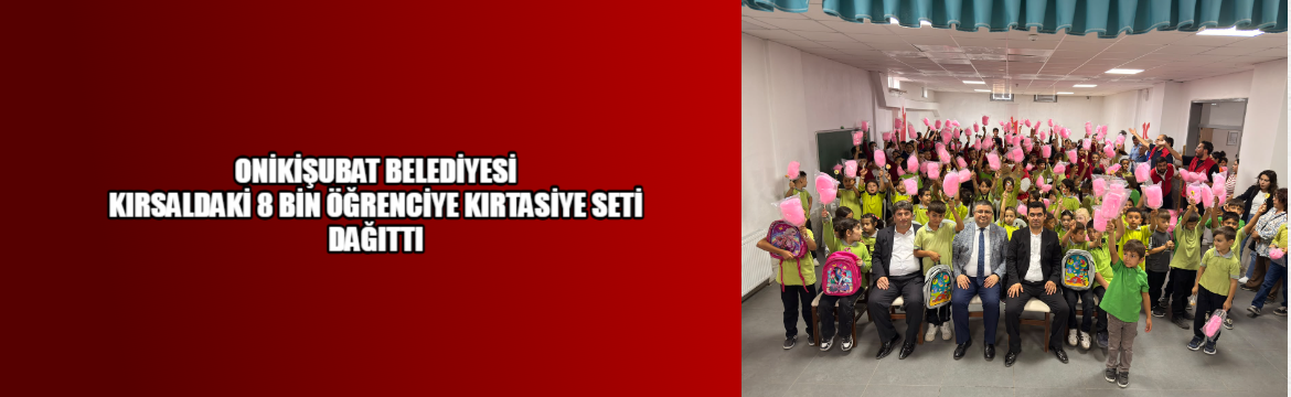 Hanifi Toptaş başkanlığındaki Onikişubat Belediyesi,