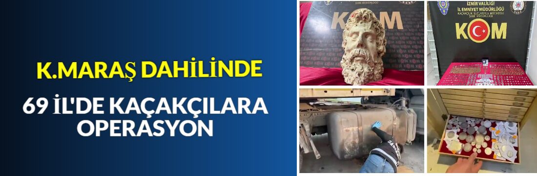 “69 İLDE KAÇAKÇILIK SUÇLARINA YÖNELİK DÜZENLENEN 402 OPERASYONDA 494 ŞÜPHELİ